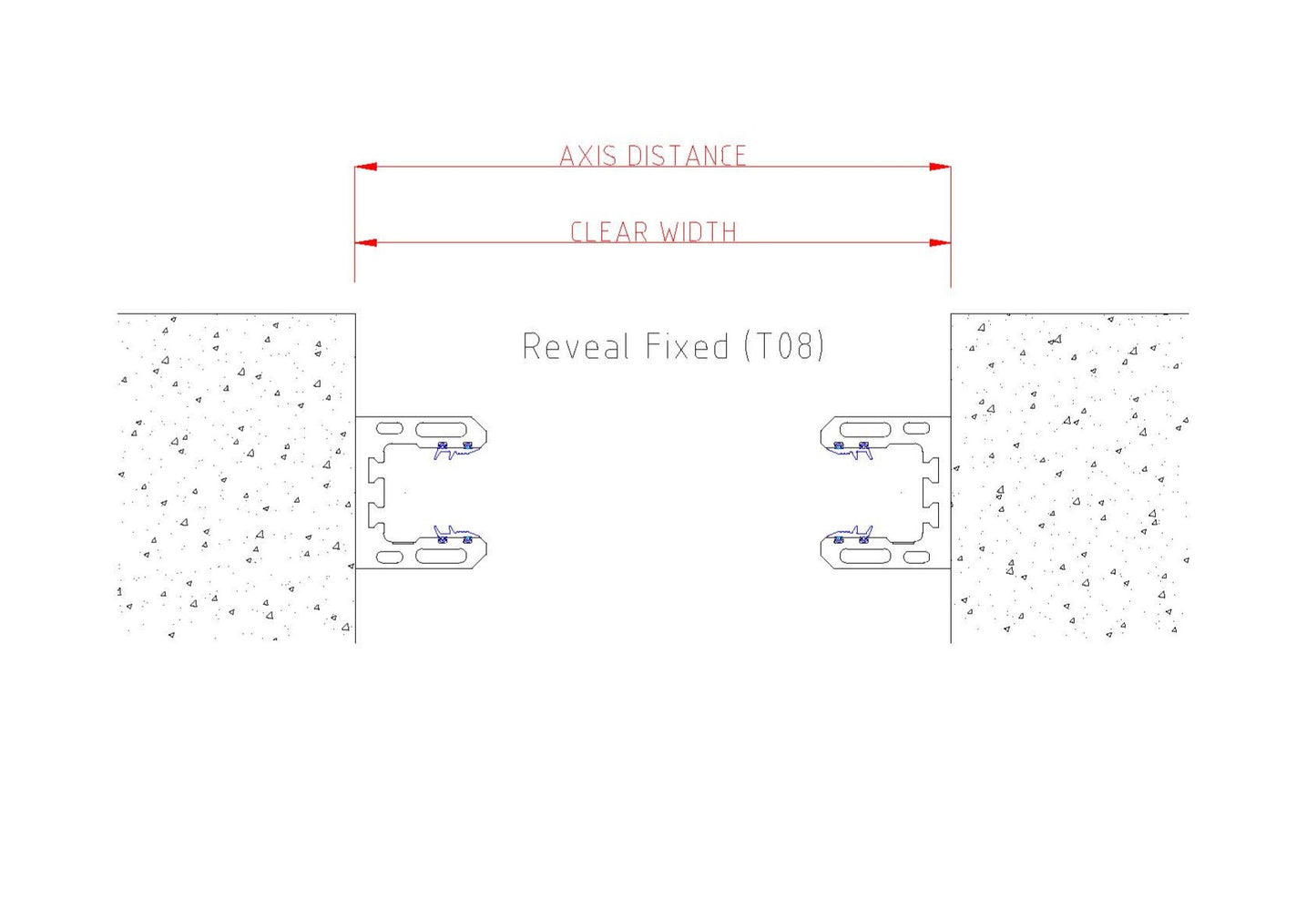 B100 - Reveal Fixed Flood Barrier System (T08)